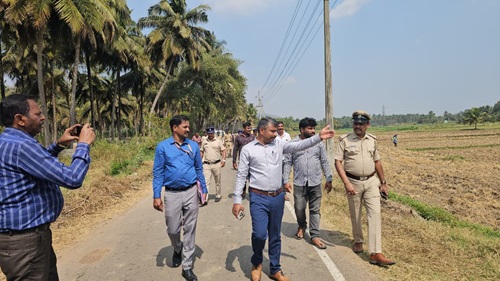 ಮೈಸೂರು ವರುಣ ಕ್ಷೇತ್ರ : ಮಹಿಳಾ ಅಧಿಕಾರಿಗೆ ಅವಾಜ್‌ ,  ೨೦ ಎಕರೆ ಅಕ್ರಮ ತೆರವುಗೊಳಿಸಿದ ತಹಸೀಲ್ದಾರ್‌